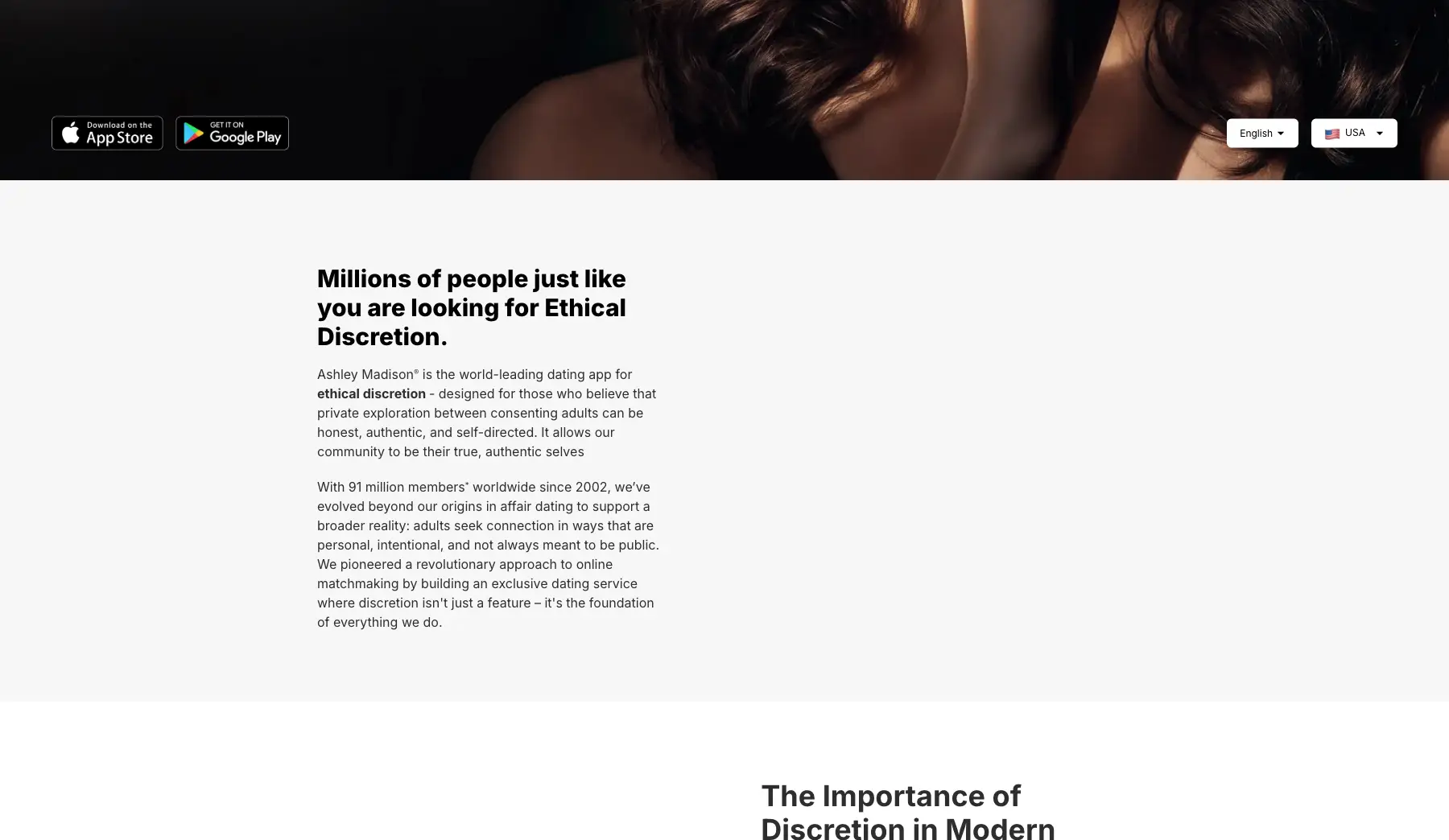 Sección de Ashley Madison: 91 millones de miembros desde 2002 buscando discreción ética